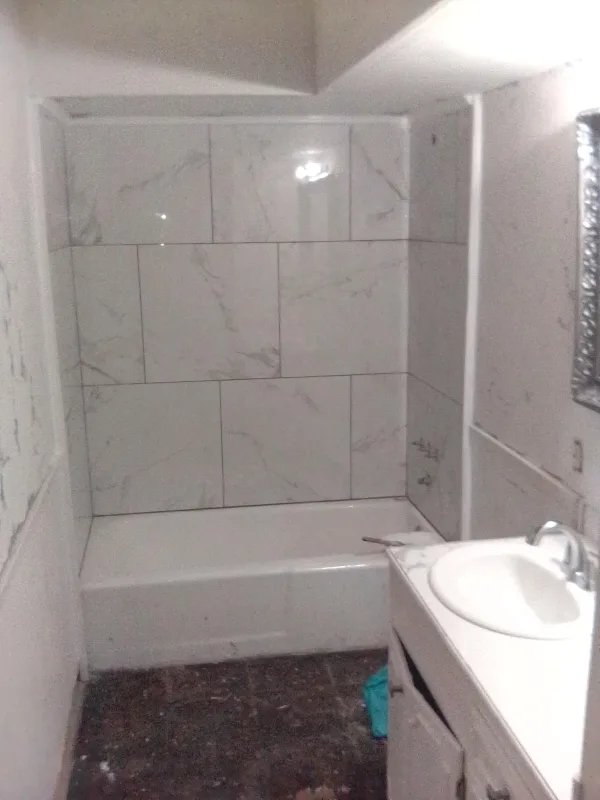 Tile sink