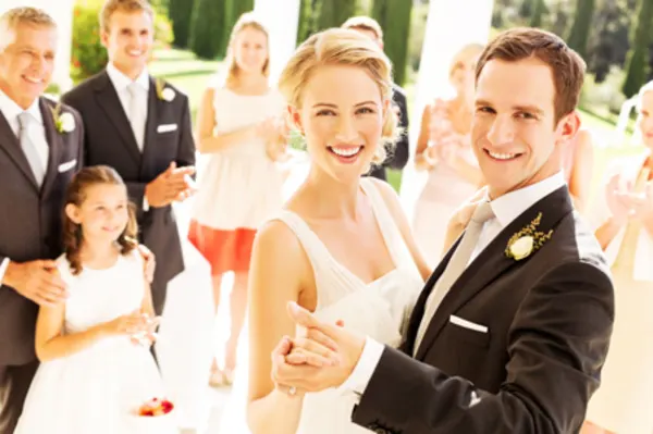 Bride & Groom Dancing