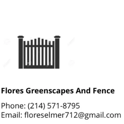 Flores Green Scape And Fence