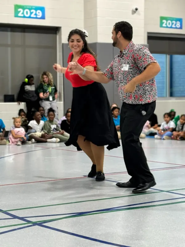 Performing for a school