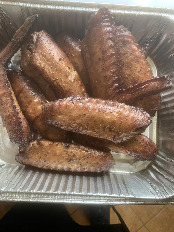 Smoked turkey wings