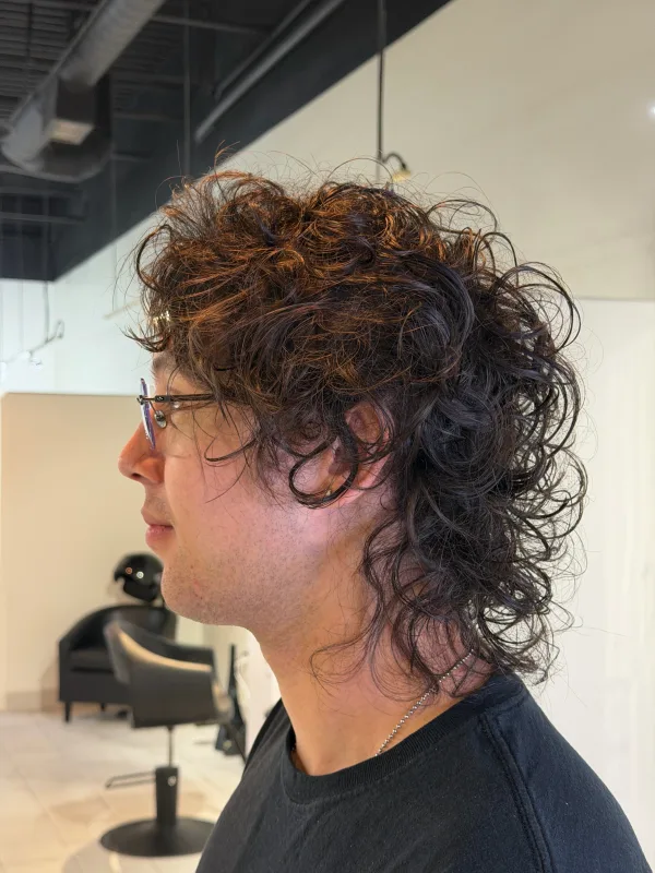 Curly Haircut by Blayne