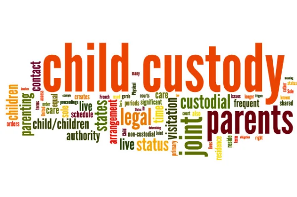 Child Custody Word Cloud