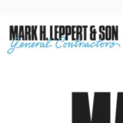 MARK H LEPPERT & SON GENERAL CONTRACTORS