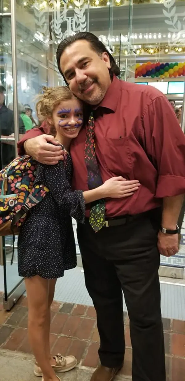 Congrats after a show!