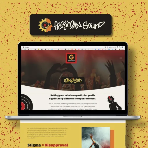 Freeman Sound Website Design