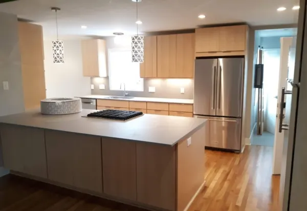 Kitchens and bathrooms are our favorites 