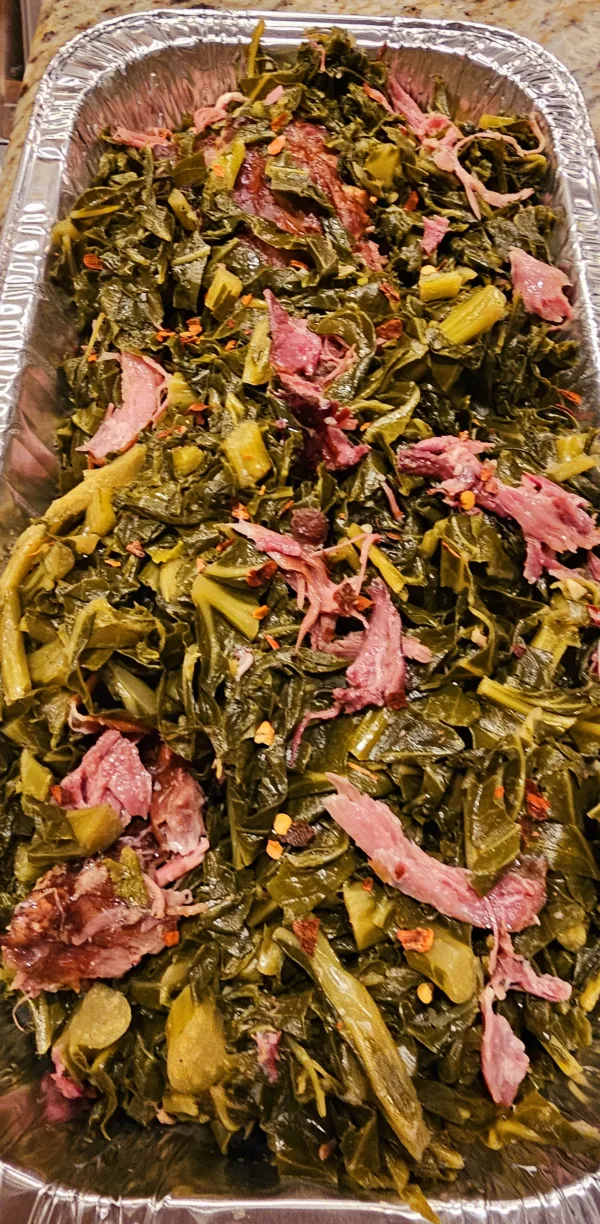 Smoked Turkey Collards