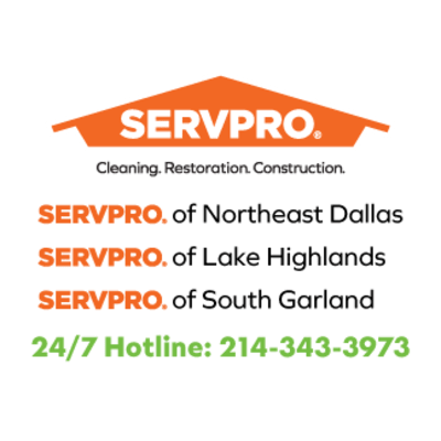 SERVPRO Of Northeast Dallas, Lake Highlands & S. Garland