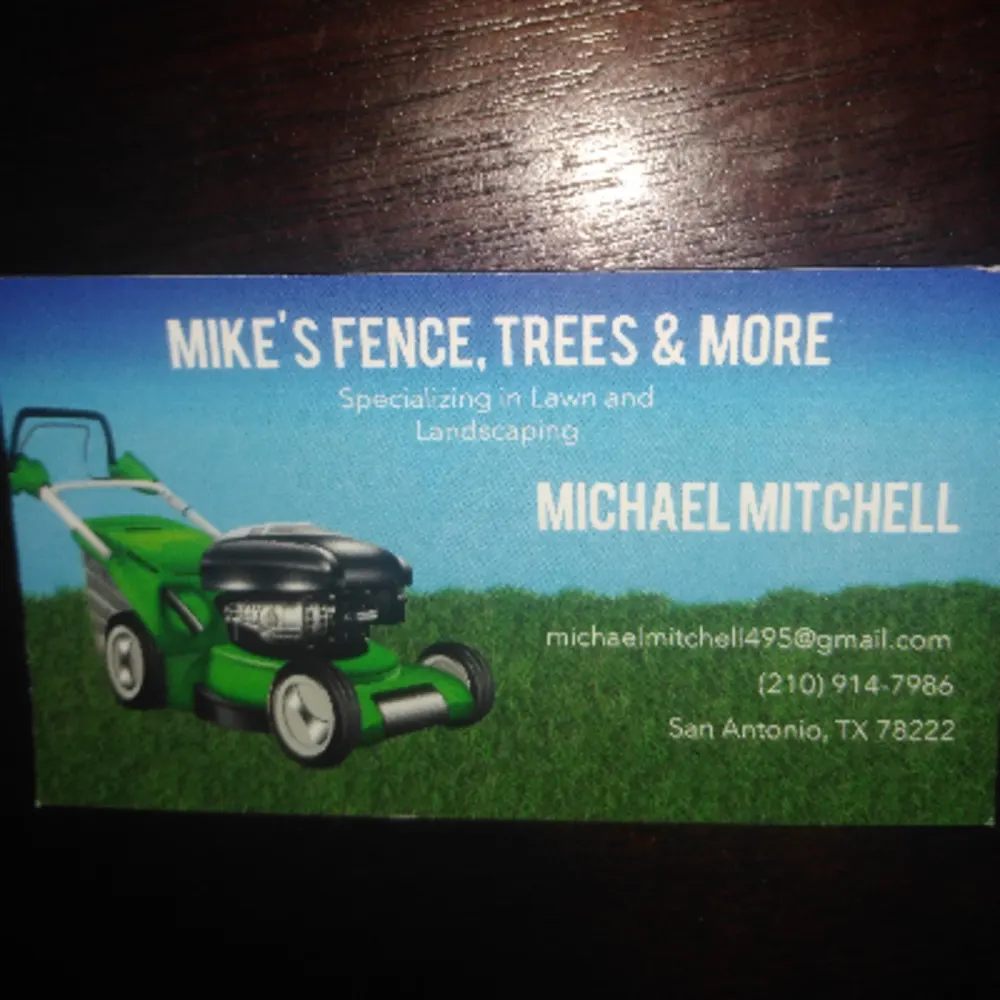Mike's Fence, Trees & More