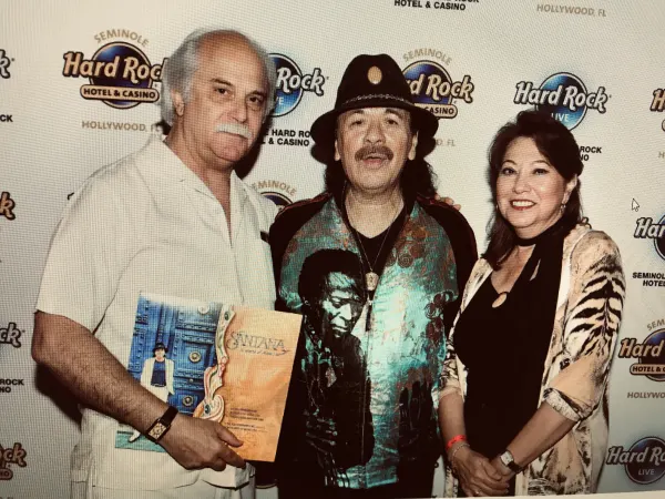 With Santana
