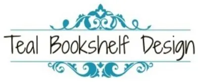 Teal Bookshelf Design