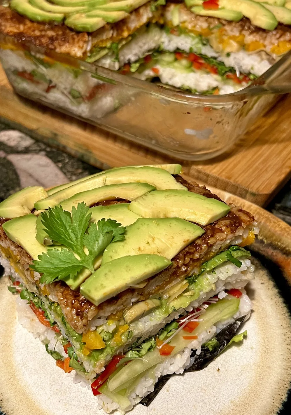 Sushi Lasagna