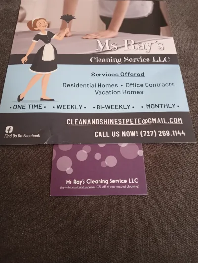 Ms Ray Responsibility Cleaning Services LLC 
