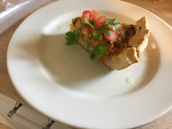 Egg and tomato qui