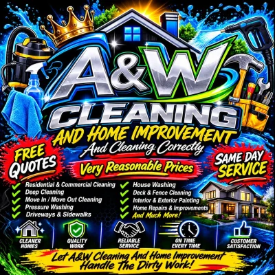 A&W MOBILE HOME IMPROVEMENT/CLEANING SERVICES 