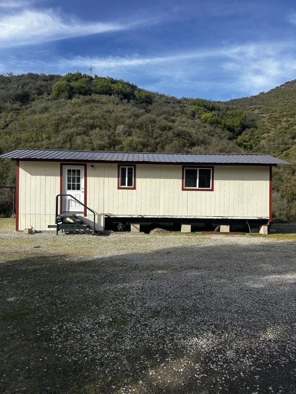 New siding and metal roof