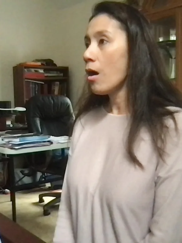 Adult voice student