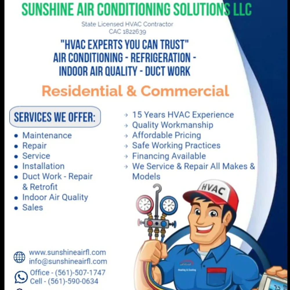 Sunshine Air Conditioning Solutions LLC