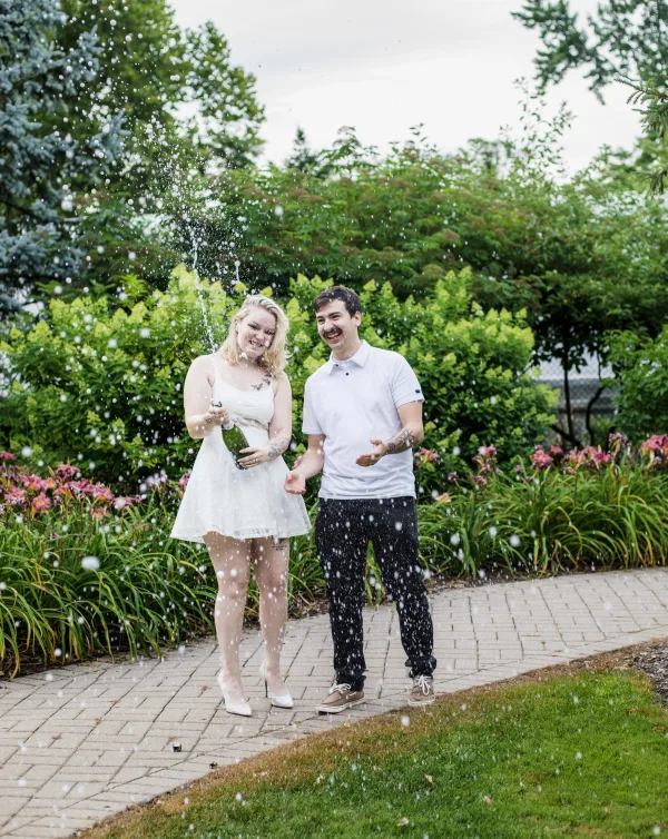 Engagement session in Chicago
