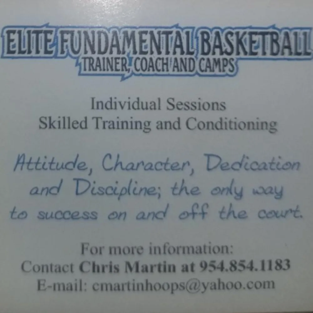 Elite Fundamental Basketball