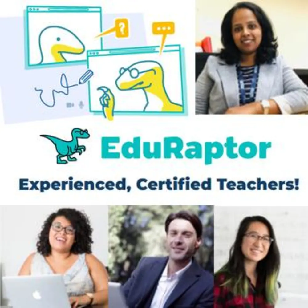EduRaptor.com - Certified, Experienced Teachers