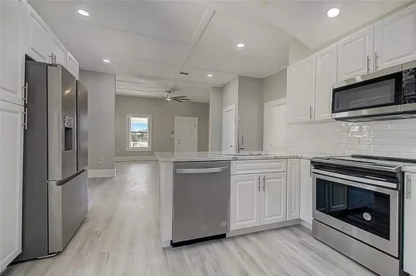 Cabinets installation
