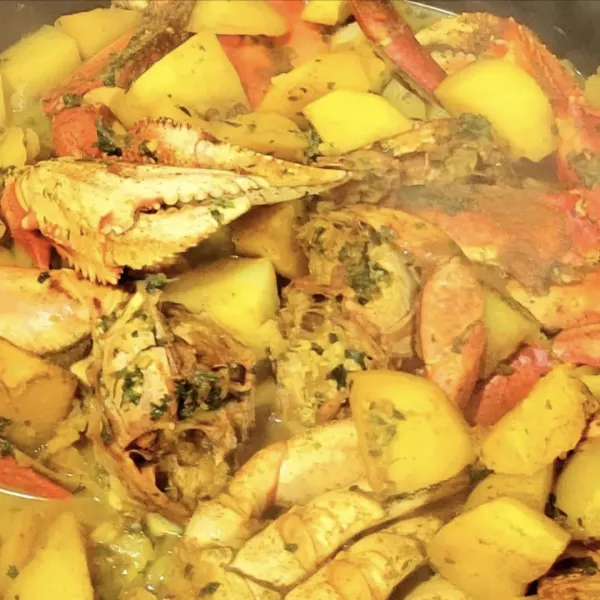 Curry Crab