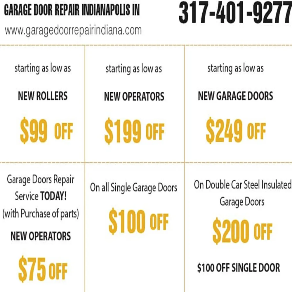 Garage Door Repair Indianapolis IN