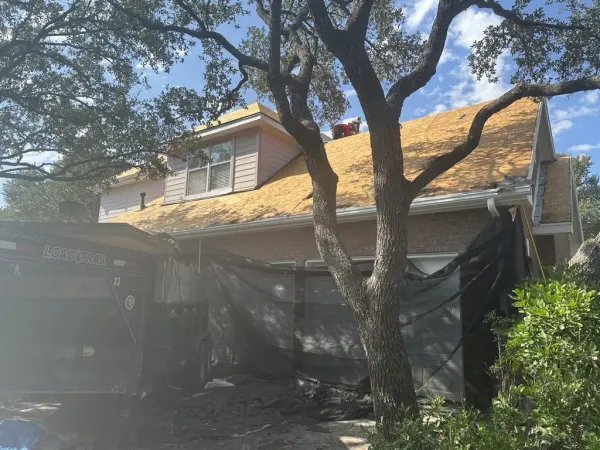 Tearing off roof and replacing rotted decking