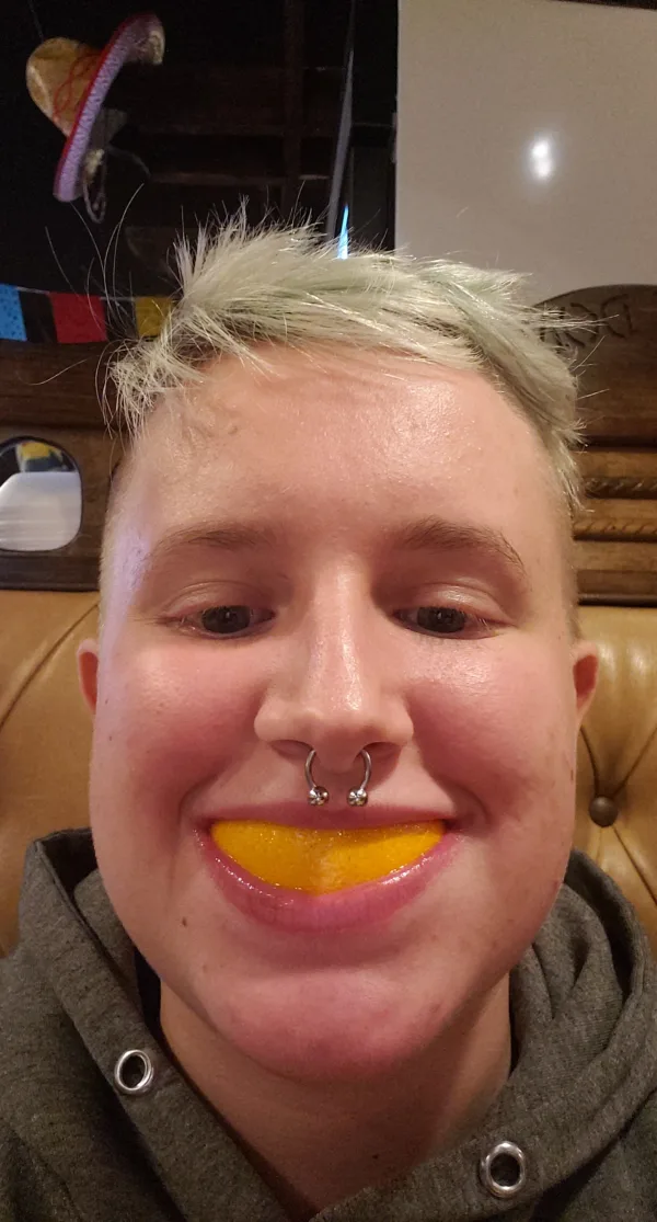 I ate a lemon 