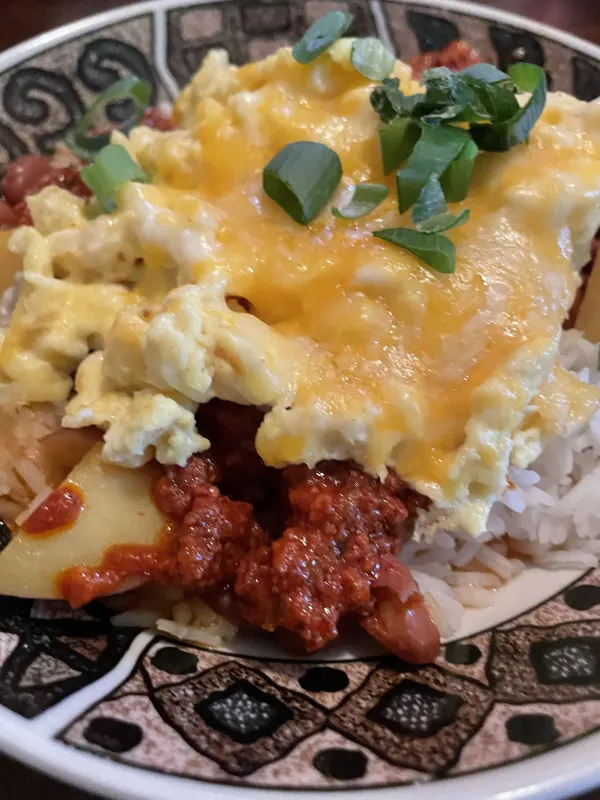 Huevos con chorizo