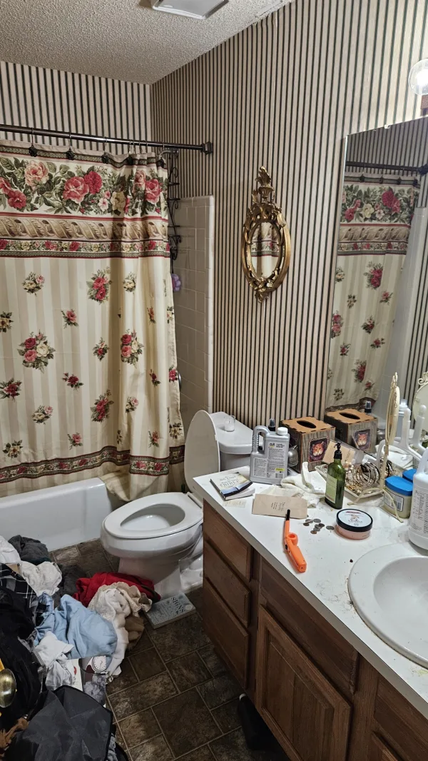 Bathroom Before