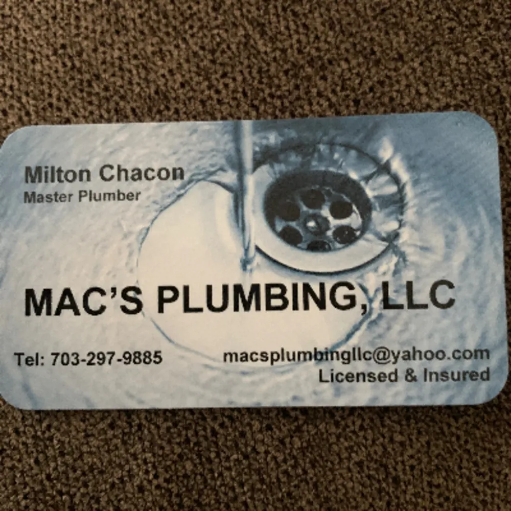 Mac’s Plumbing Llc