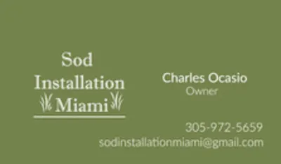 Miami Sod Installation
