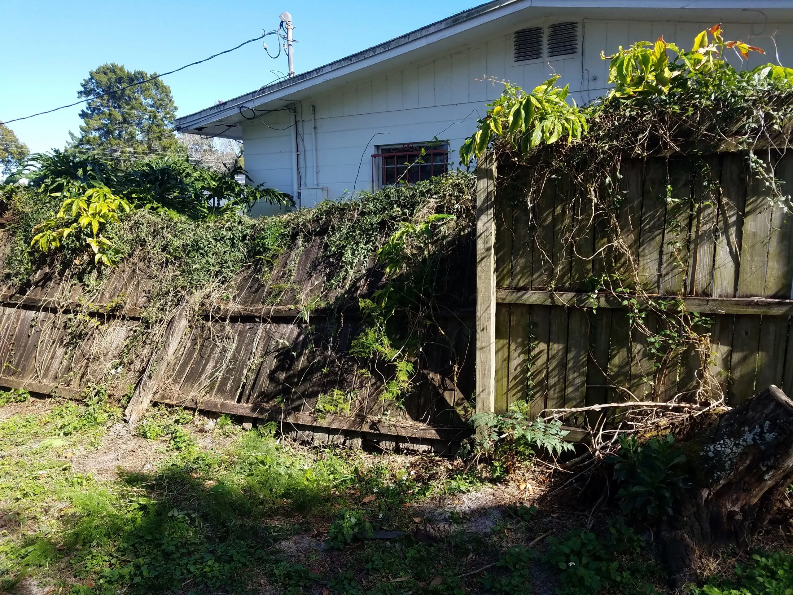 Fence demolition 