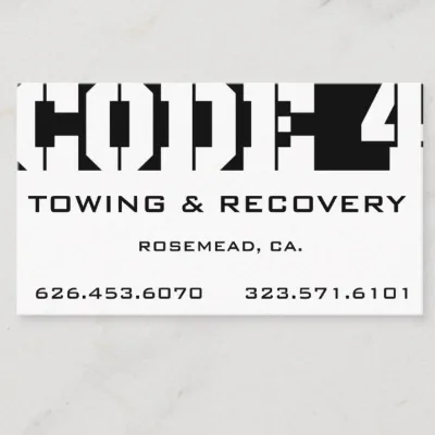 Code 4 Towing