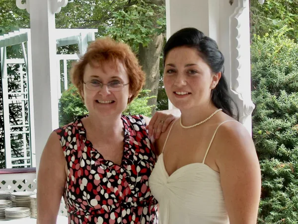 Myself and a happy bride!
