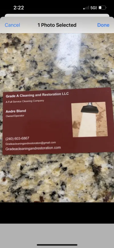 Grade A Cleaning And Restoration LLC