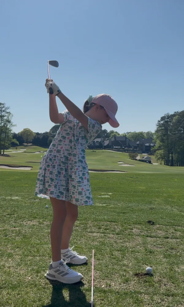 Working with juniors on the range