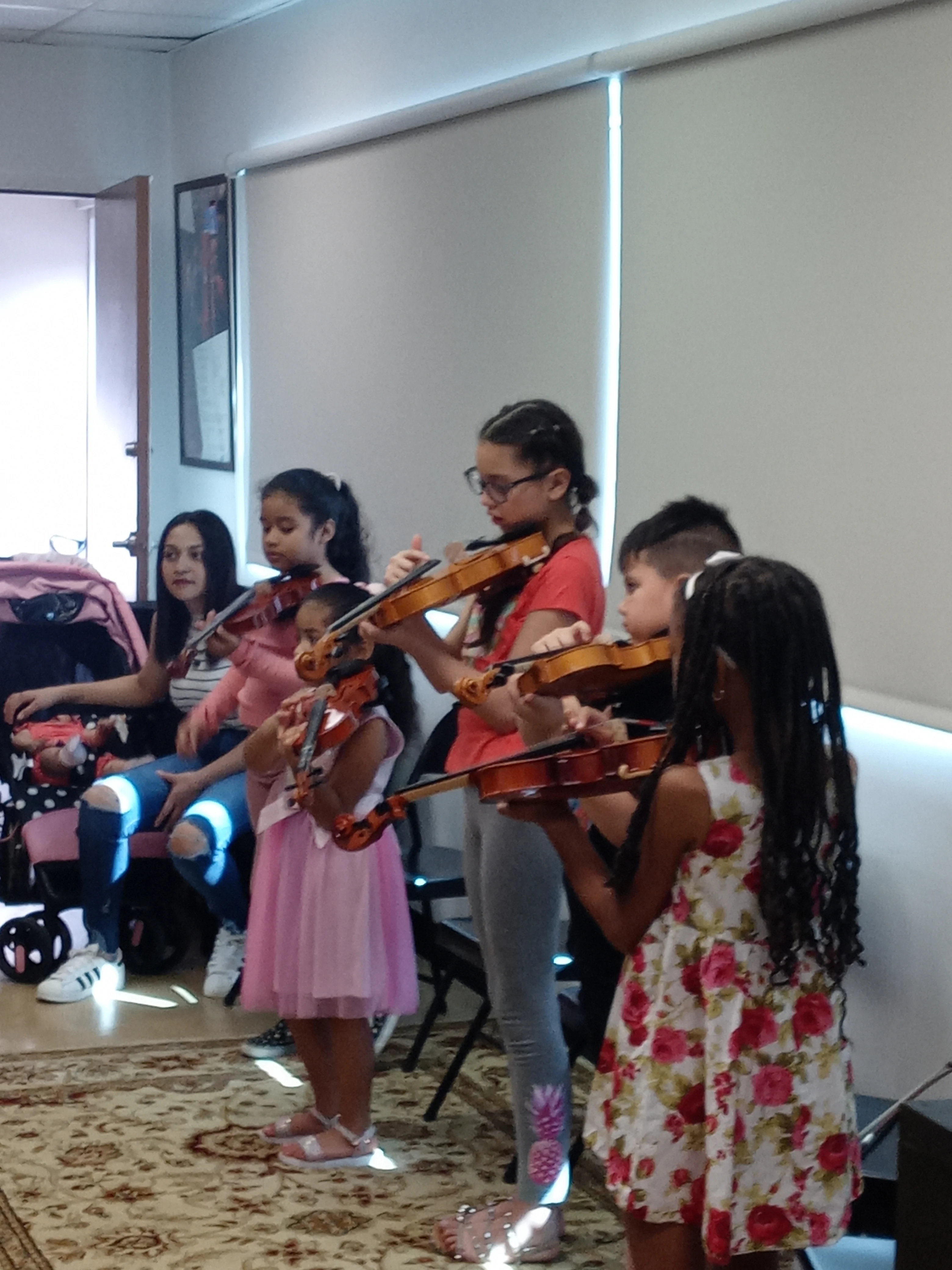 Jacqueline Violin Studio At The Opera Atelier in Coral Gables, FL //