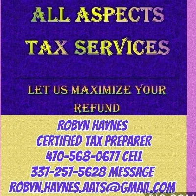 All Aspects Tax Services