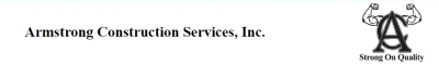 ARMSTRONG CONSTRUCTION SERVICES INC