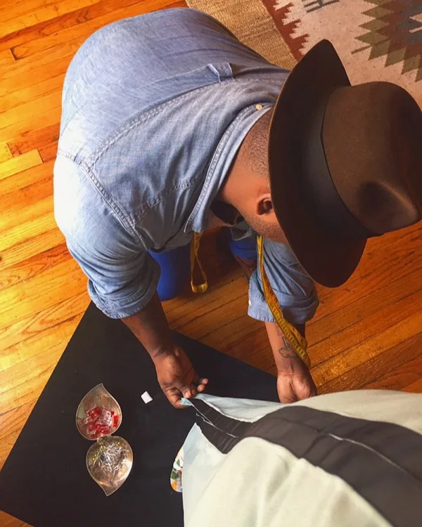 Thats me, Aaron. Owner and Master tailor