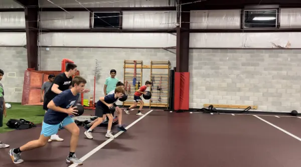 7:00 speed and agility session