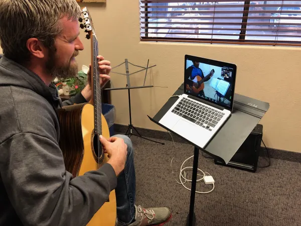 Offering online lessons