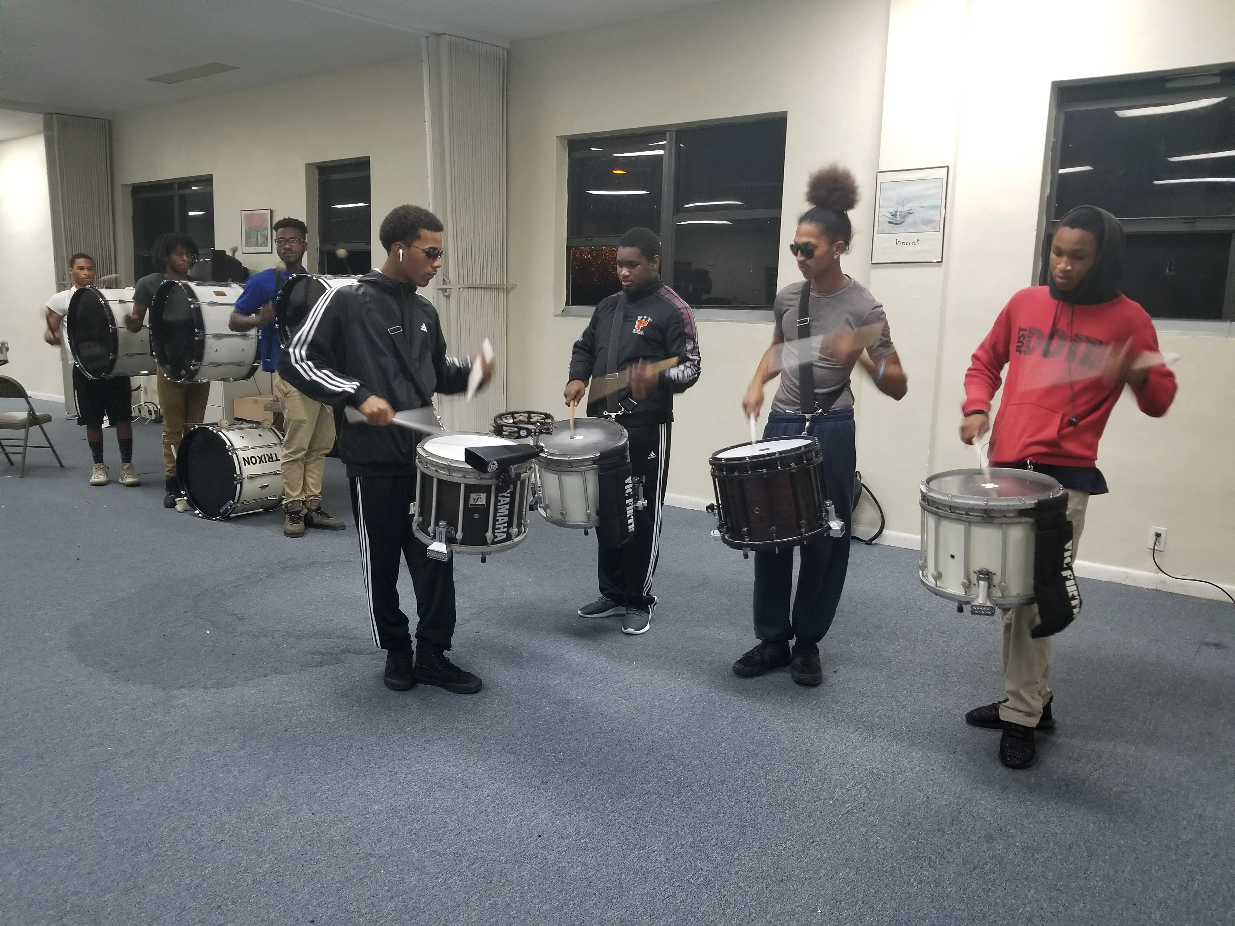 The 9 Marching Drum Corps in Hialeah, FL //