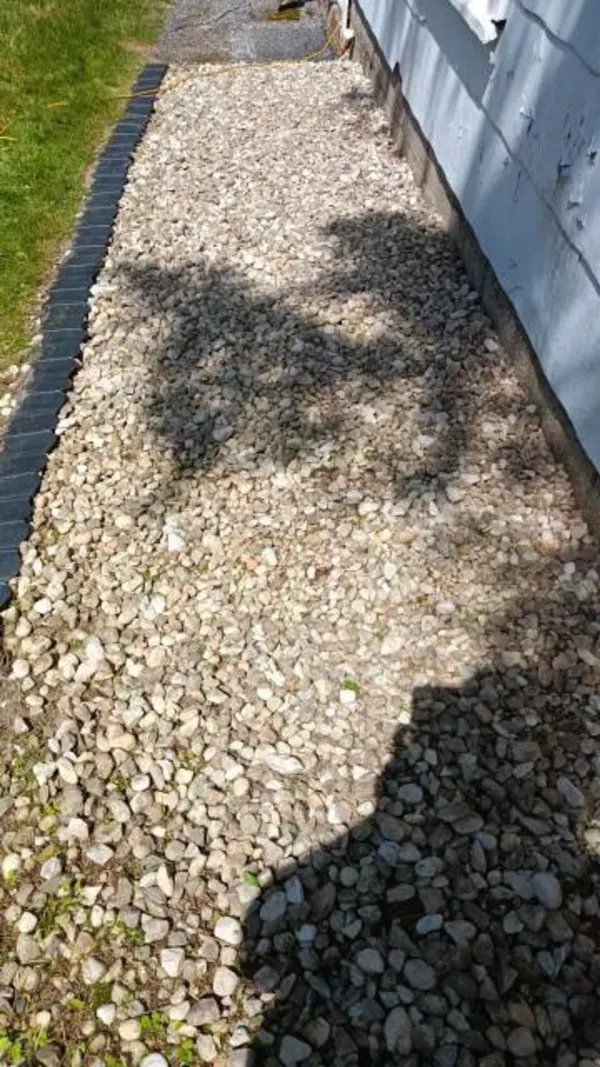 New rock gravel be