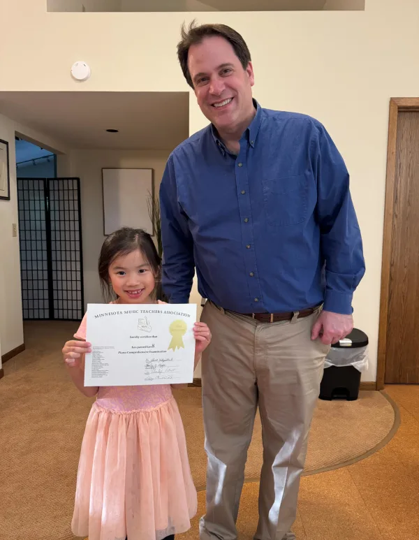 Scoring High Distinction on a Piano Exam