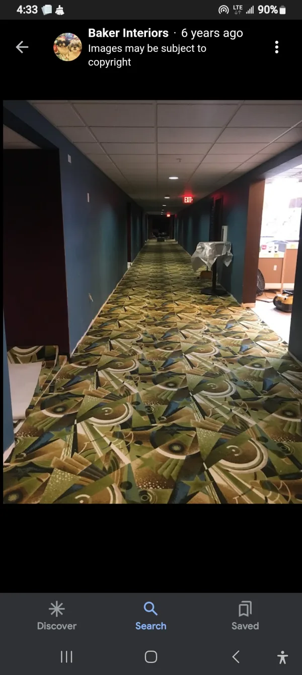 Comercial floorcoving job